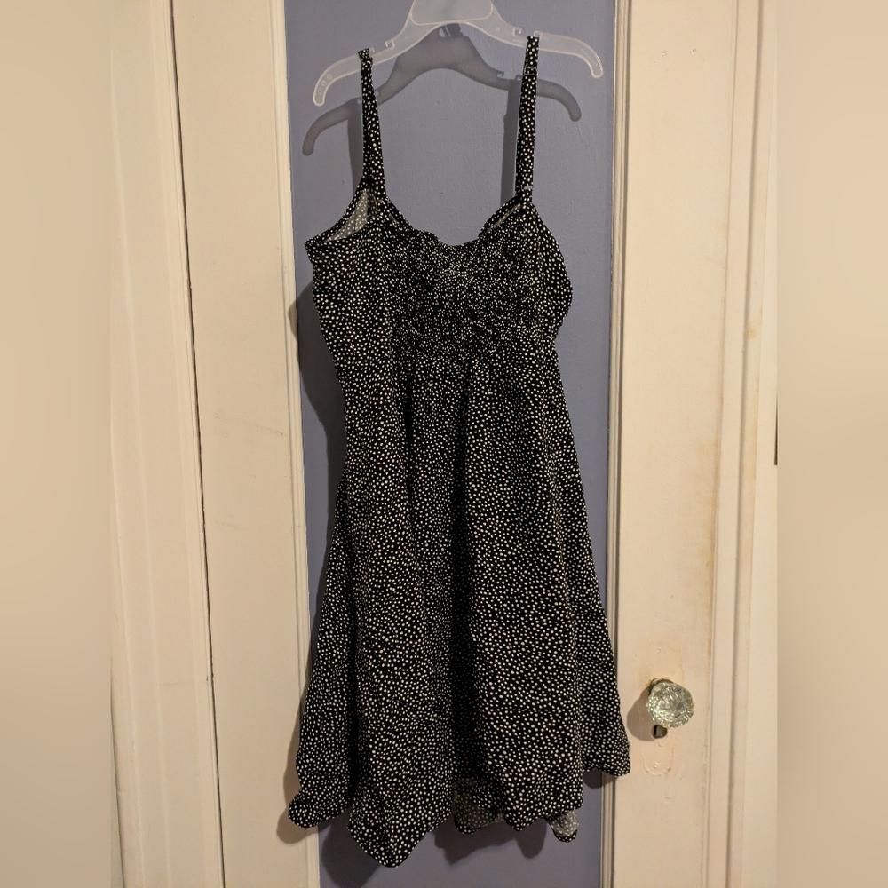 GAP Black and White Polka Dot Dress